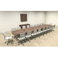 thumbnail image 1 of Modern Racetrack 20' Feet Conference Table, #OF-CON-C29, 1 of 2