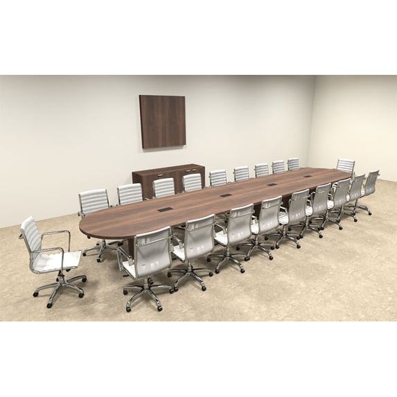 Modern Racetrack 20' Feet Conference Table, #OF-CON-C29