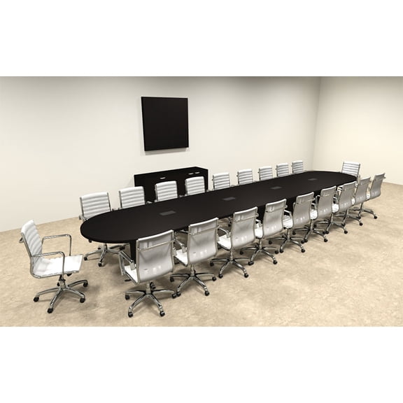 Modern Racetrack 20' Feet Conference Table, #OF-CON-C30