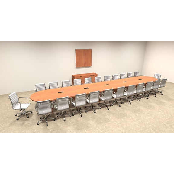 Modern Racetrack 24' Feet Conference Table, #OF-CON-C36