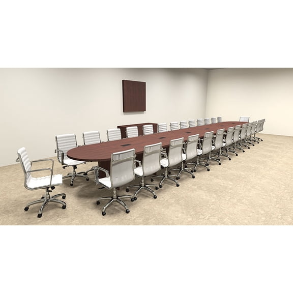 Modern Racetrack 28' Feet Conference Table, #OF-CON-C47