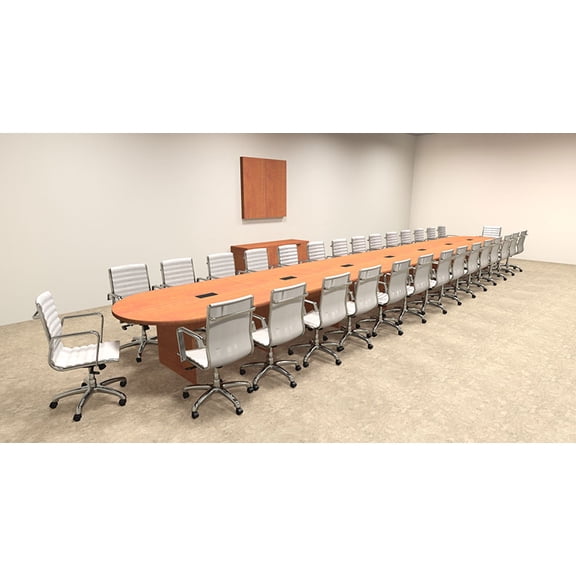 Modern Racetrack 30' Feet Conference Table, #OF-CON-C51