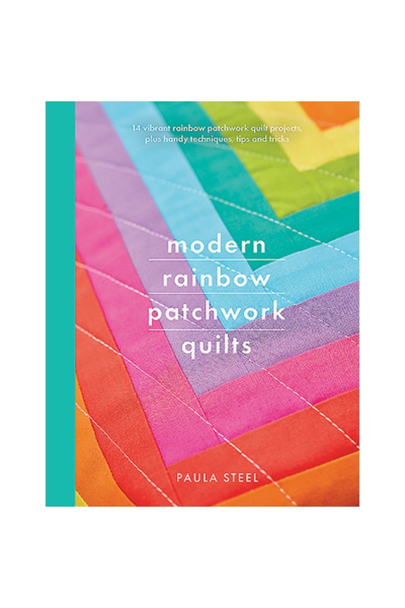 Pre-Owned Modern Rainbow Patchwork Quilts (Paperback 9781526752413) by Paula Steel