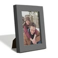 thumbnail image 1 of Modern Real Wood 3.5x5 inch Picture Frame in Gray, 1 of 8