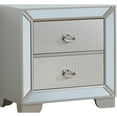 thumbnail image 1 of Modern Rectangle Shape - Silver Champagne Aesthetic - Bedroom Furniture - Hassle - free Setup, 1 of 2