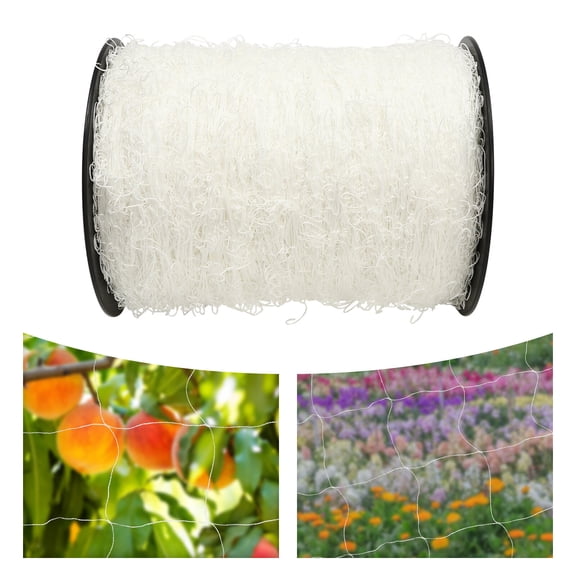 Modern Rectangle White Heavy Duty Trellis Netting Roll 4ft 3280ft Soft Mesh Net For Climbing Plant