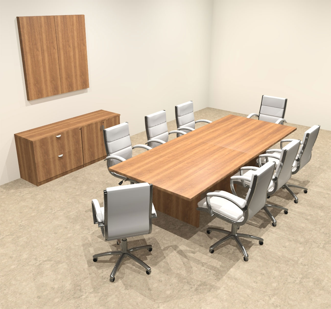 10' Conference Table Modern Rectangular 10' Conference table, #OT-SUL-C26 - Walmart.com