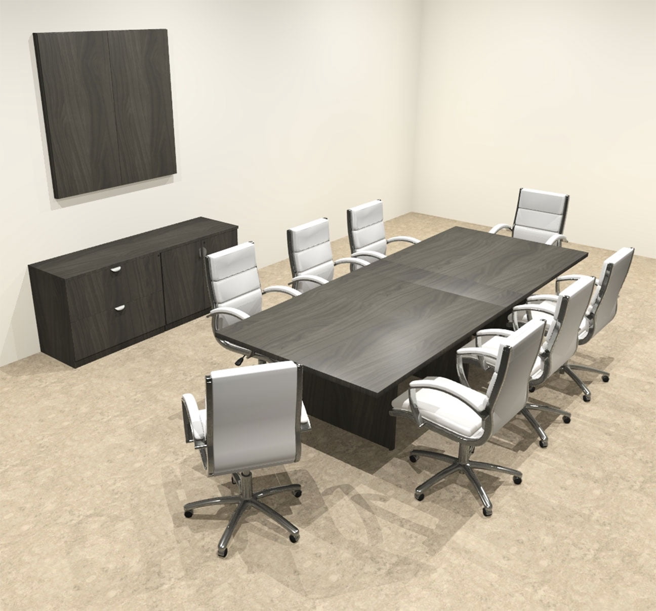 10' Conference Table Modern Rectangular 10' Conference table, #OT-SUL-C30 - Walmart.com