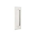 thumbnail image 1 of Modern Rectangular Flush Pull, Satin Nickel, 1 of 1