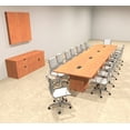 thumbnail image 1 of Modern Rectangular Top Cube Leg 16' Feet Conference Table, #OF-CON-CS19, 1 of 2