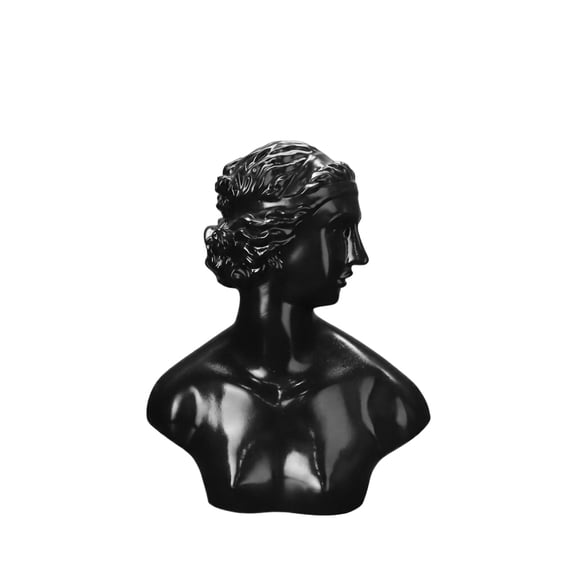Modern Resin Classical Style Desktop Sculpture Bust Home Decor Creative Art Ornament for Living Room Office Study Shelf