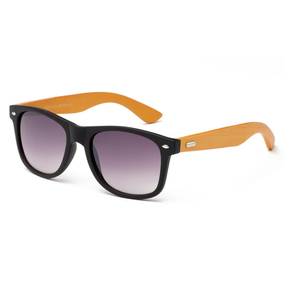Modern Retro Fashion Real Bamboo Temple Fashion Sunglasses for Men & for Women