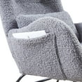 thumbnail image 1 of Modern Rocking Chair Grey, 1 of 5