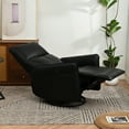 thumbnail image 1 of Modern Rocking Chair With 360° Turn And Padded Seat Cushion Recliner - 95 150° Adjustable Angle For Customized Comfort, 1 of 6