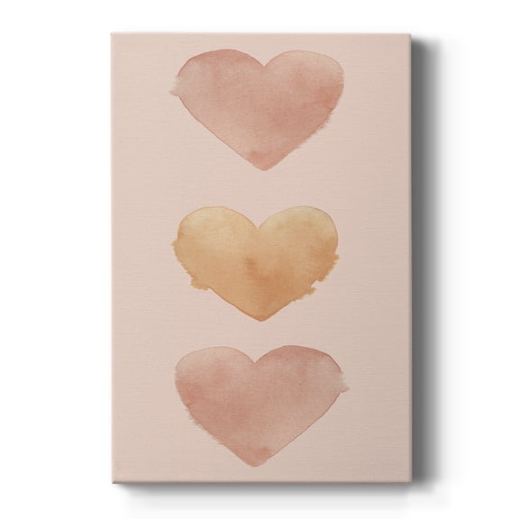 Modern Romance Collection B Premium Gallery Wrapped Canvas - Ready to Hang
