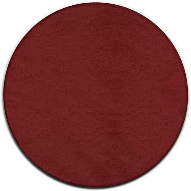 Modern Round Area Rug, Non-Slip Machine Washable Kitchen Office Circle