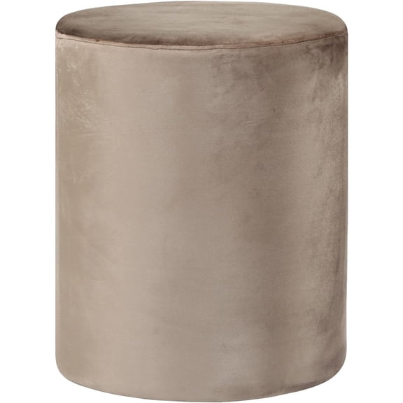 Modern Round Ottoman with Soft Padded Seat, Multifunctional Vanity Stool for Makeup, Upholstered Footrest Stool Ottoman Foot Stool for Living Room, Bedroom