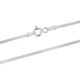 thumbnail image 1 of Modern Rounded 1.5mm Box Tube Chain Sterling Silver 20-inch Necklace, 1 of 4