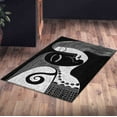 thumbnail image 1 of Modern Rug, Indoor Rugs, Modern Rug, Woman Drawing Rugs, Gift For Her Rug, Drawing Black and White Rug, Anti-Slip Carpet Rugs, Girl Room Rug, 2'x3' - 60x90 cm, 1 of 7