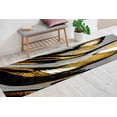 thumbnail image 1 of Modern Rug, Japanese Rugs, Marble Rugs, Hallway Rug, Japanese Marbling Rug, Gift For Her Rug, Luxury Rugs, Entryway Rug, Gray Rug, Black Rug, 2.6'x4' - 80x120 cm, 1 of 7