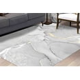 thumbnail image 1 of Modern Rug, Luxury Rugs, Easy To Clean Rugs, Gray Marble Rug, Colorful Rug, Cool Rug, Printed Rug, Marble Rugs, Living Room Rug, Home Decor, 3.9'x5.9' - 120x180 cm, 1 of 8