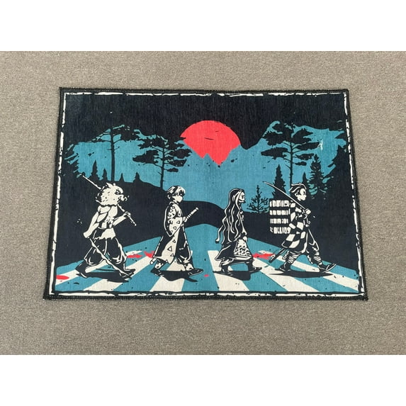 Modern Rugs, Anime Rug, Salon Rugs, Luxury Rugs, Rugs, 3D Printed Rugs, Cartoon Rug, Easy to Clean Rug, Accent Rugs, Thin Rug, Large Rugs, 2.3'x3.3' - 70x110 cm