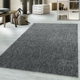 thumbnail image 1 of Modern Rugs Living Room Carpet Mat For Bedroom Large Area Rug Hallway Kitchen Extra Large Size Short Pile Flat Weave (160cm X 230cm Grey), 1 of 8
