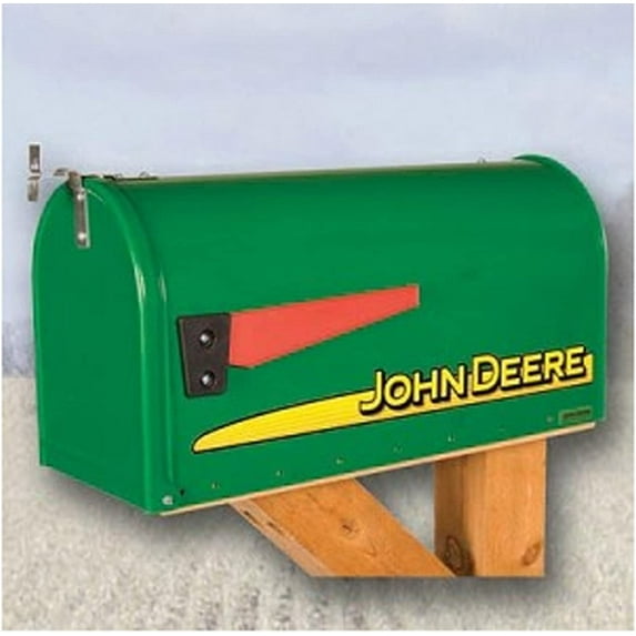 Modern Rural Style Mailbox Green