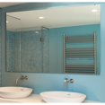 thumbnail image 1 of Modern Rustic  Frameless Chrome Round Wall Mirror 30.5/50 - Chrome, 1 of 5