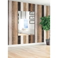 thumbnail image 1 of Modern Rustic  Frameless Chrome Square Wall Mirror 33.5x52 - Chrome, 1 of 5