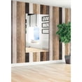 thumbnail image 1 of Modern Rustic  Frameless Chrome Square Wall Mirror 33.5x58 - Chrome, 1 of 5