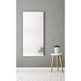 thumbnail image 1 of Modern Rustic  Frameless Clear Wall Mirror 30.5x66, 1 of 5