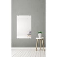 thumbnail image 1 of Modern Rustic  Frameless Mirror Chrome Oval Clips 30.5x48 - Chrome, 1 of 5