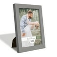 thumbnail image 1 of Modern Rustic Gray Solid Wood Picture Frame, 6 x 8, 1 of 8