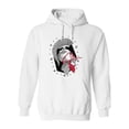 thumbnail image 1 of Modern Sculpture Hoodie Men - Men Hoodie, White, 2XL, 1 of 4