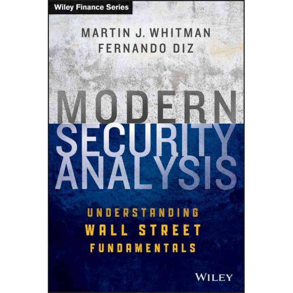 Pre-Owned Modern Security Analysis (Hardcover) 1118390040 9781118390047