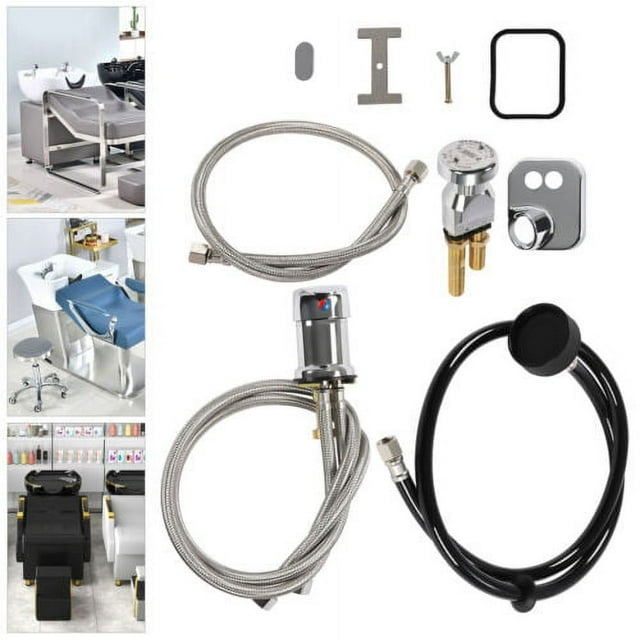 Modern Shampoo Bowl Vacuum Breaker Kit Faucet Salon Sink Shampoo Bowls