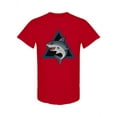 thumbnail image 1 of Modern Shark  T-Shirt Men -Image by Shutterstock, Male Small, 1 of 2