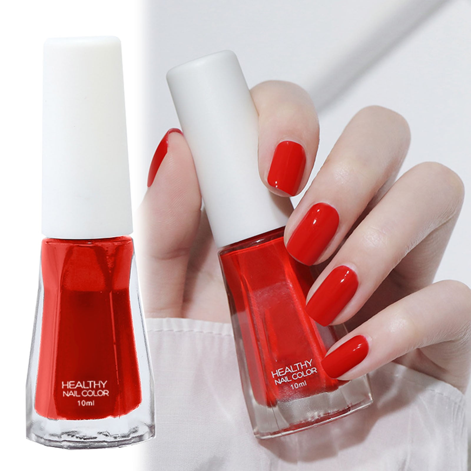 Kids Fingernail Polish Kid Nail Gel Polish Peel off Nail Lacquer Nail for Girls Ages 7-12 Glossy Top Coat French Tip Gel Polish Holiday Gel Polish Gel Tips Gel Polish s Nail Stamping Gel Polish Gel