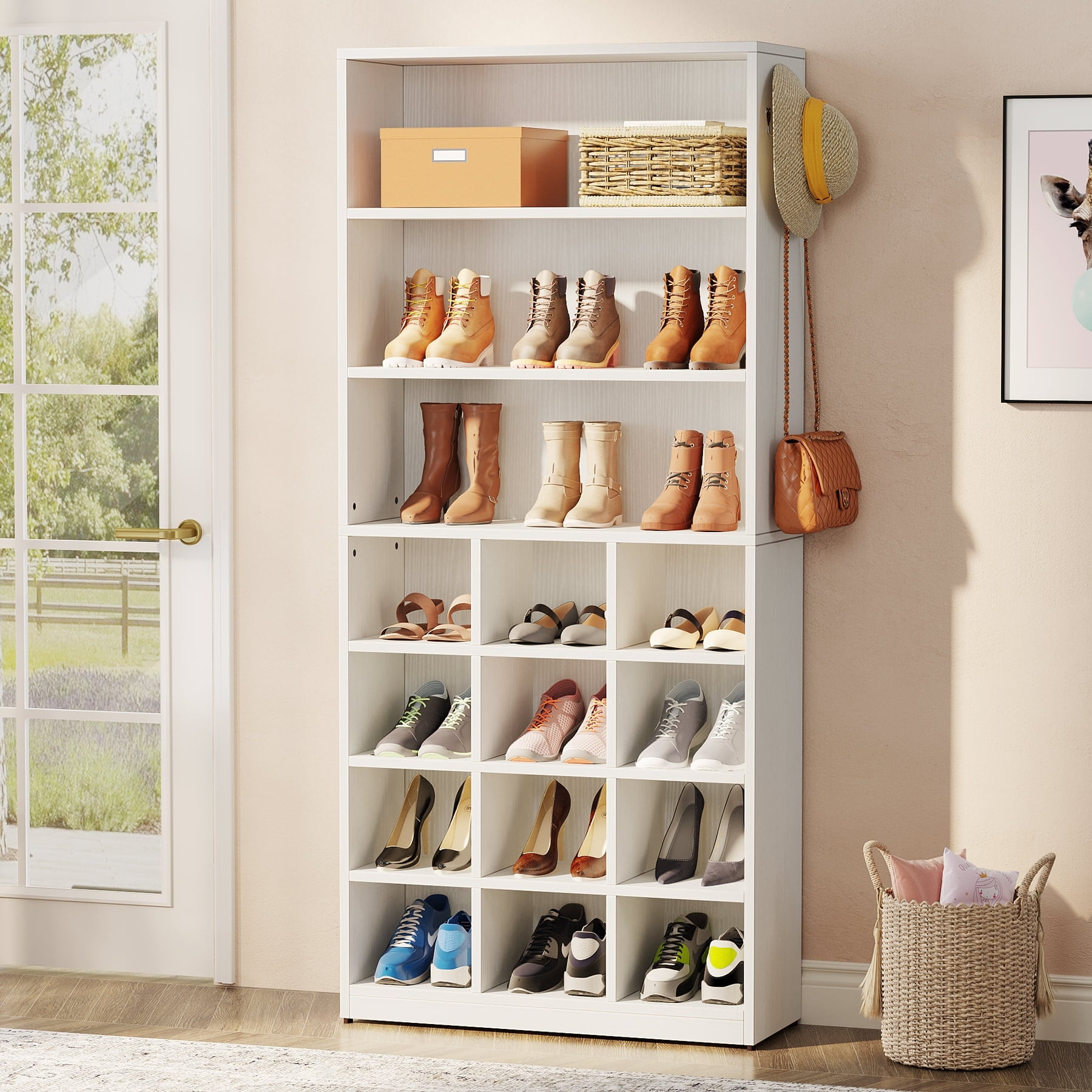 Prepac cabinet 36 pair shoe storage rack hotsell