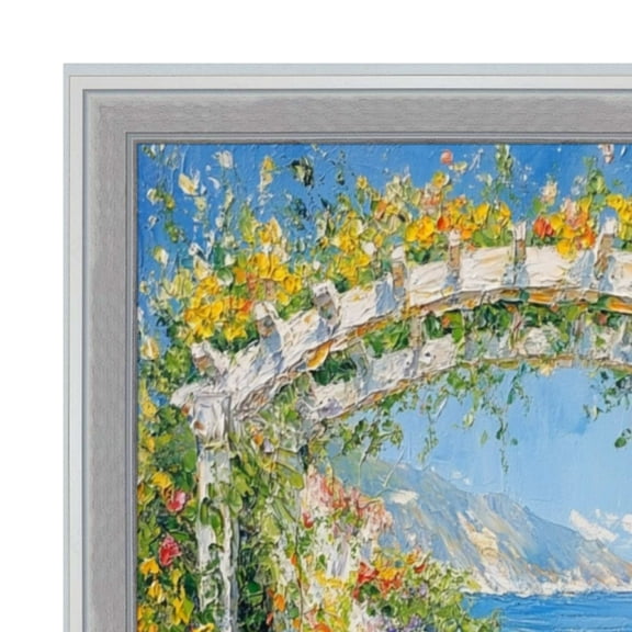 Modern Silver Metal Brushed Picture Frame 30x30 frame