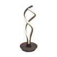 thumbnail image 1 of Modern Simple Black Double Spiral LED Table Lamp 10W Bedside Lamp for Bedroom, Living Room, Office, Nightstand, Bookshelf, 1 of 12