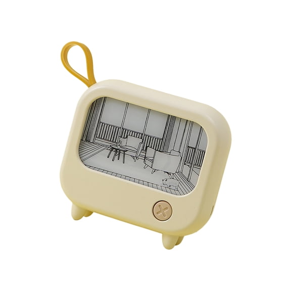 Modern Simple Design Night Light 2 Adjustable Brightness Levels Room Light for Eye Comfort Portable for Various Bedroom