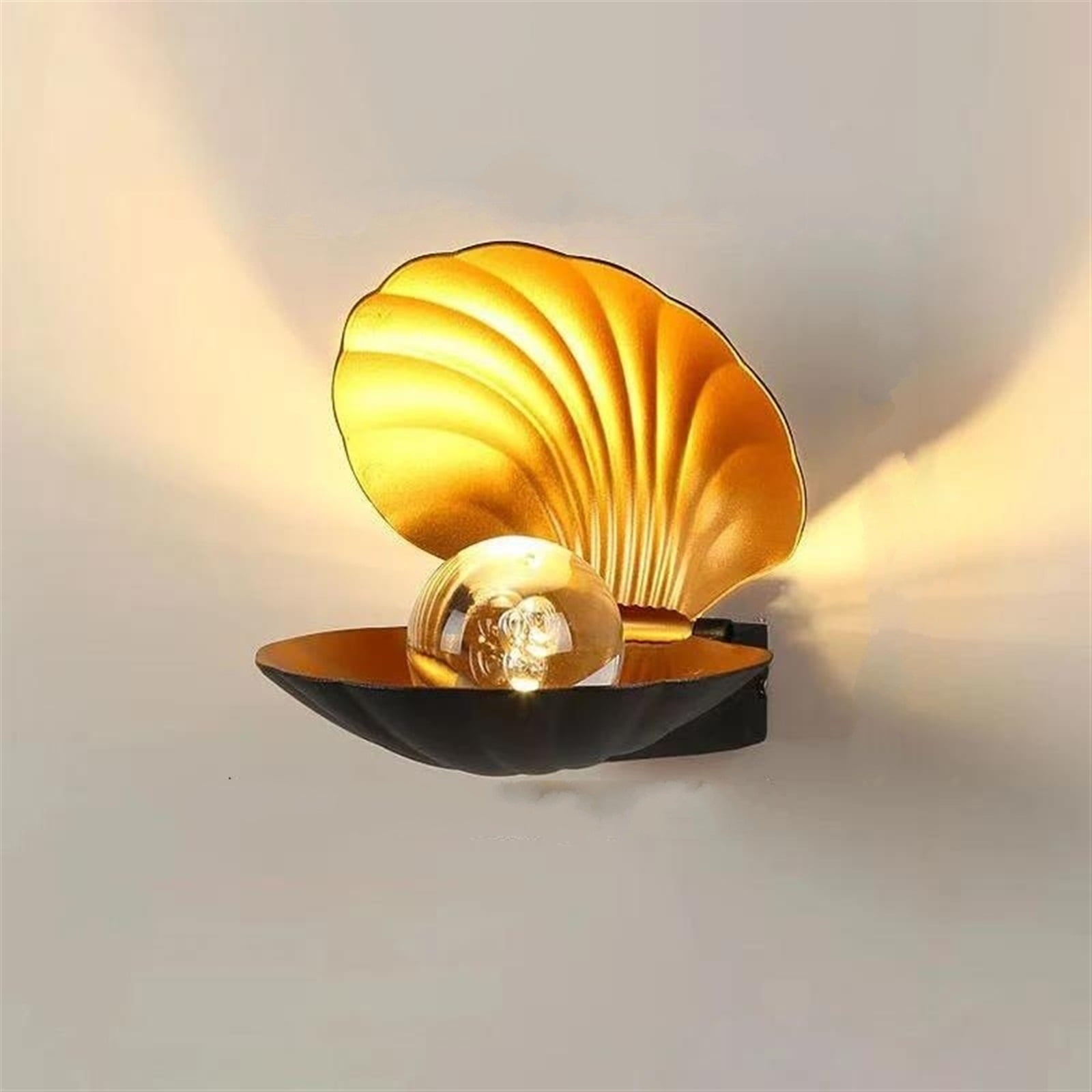 Modern Simple Indoor Lighting Wall Lamps Nordic Outdoor Waterproof Wall Lights Bedroom Bedside Living Room Wall Shell Light