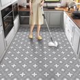 Modern Simple Kitchen Oil Stain Resistant Rug Living Room Waterproof