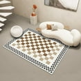 thumbnail image 1 of Modern Simple Living Room Carpet Bedrooms r checkerboard Rug Lounge Sofa Side Soft Carpets Non Slip, 1 of 5