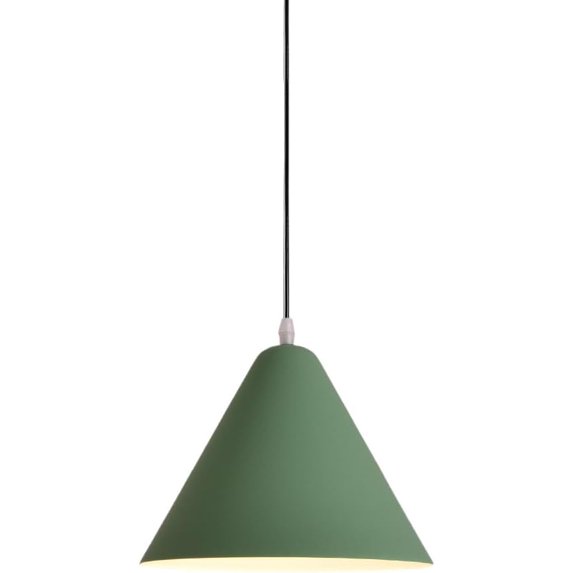 Modern Simple Metal Pendant Lamp, Minimalism Colorful Pendant Lighting, Rustic Farmhouse Pendant Light, Single Pendant Light Fixture for Kitchen Sink Bar Bedroom Bedside