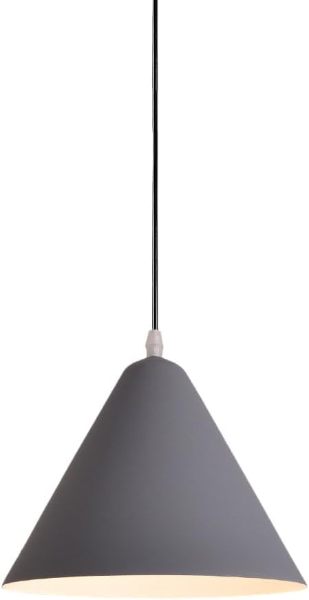 Modern Simple Metal Pendant Lamp, Minimalism Colorful Pendant Lighting, Rustic Farmhouse Pendant Light, Single Pendant Light Fixture for Kitchen Sink Bar Bedroom Bedside