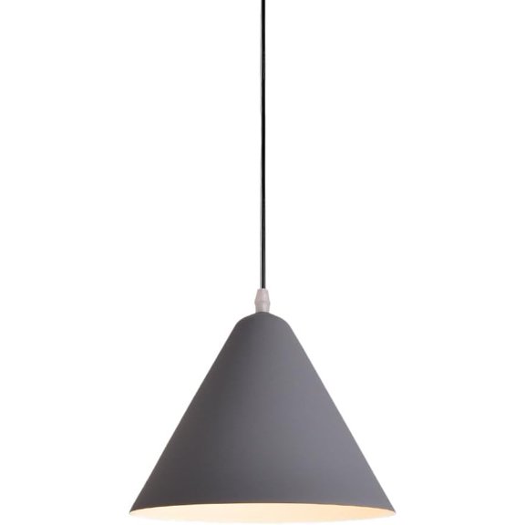 Modern Simple Metal Pendant Lamp, Minimalism Colorful Pendant Lighting, Rustic Farmhouse Pendant Light, Single Pendant Light Fixture for Kitchen Sink Bar Bedroom Bedside
