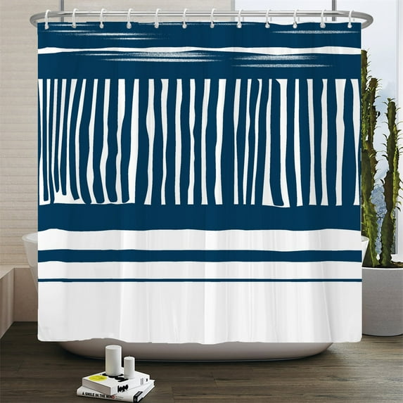 Modern Simplicity 3d Bathroom Curtains Art Geometry Shower Curtain With Home Decoration Washable Fabric Bath Screen